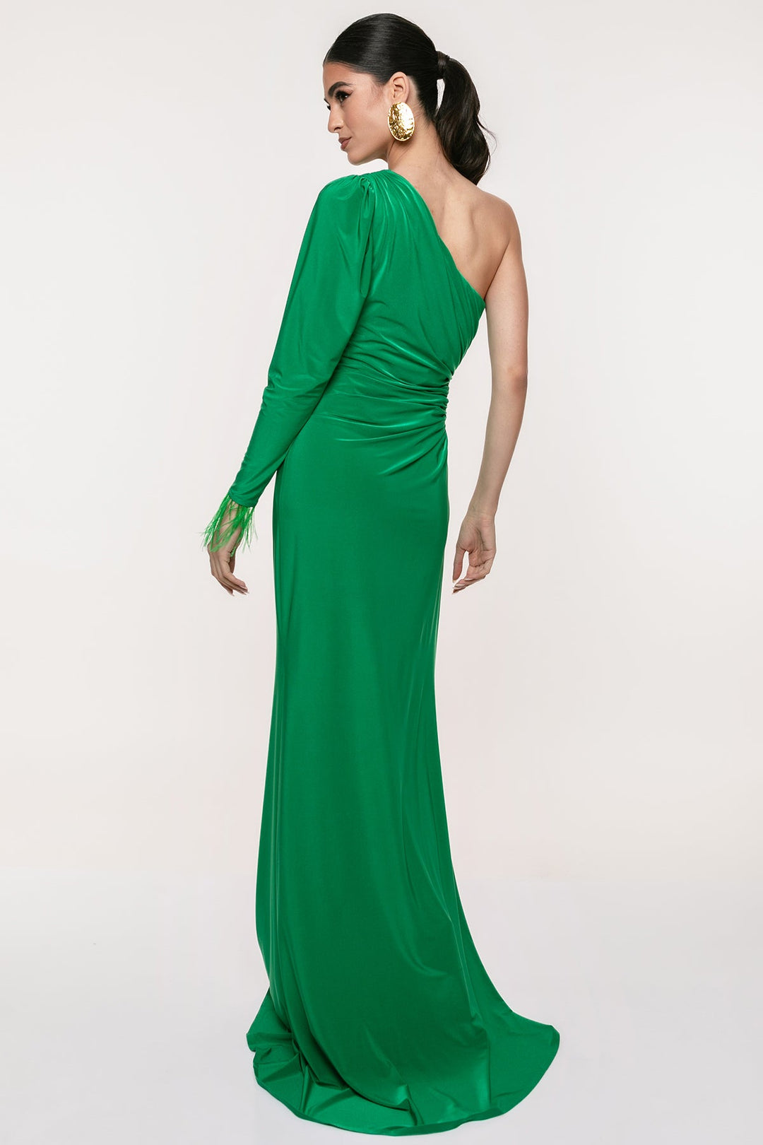 Φόρεμα μάξι με έναν ώμο και ανοίγματα A Collection Boutique - A Collection Boutique