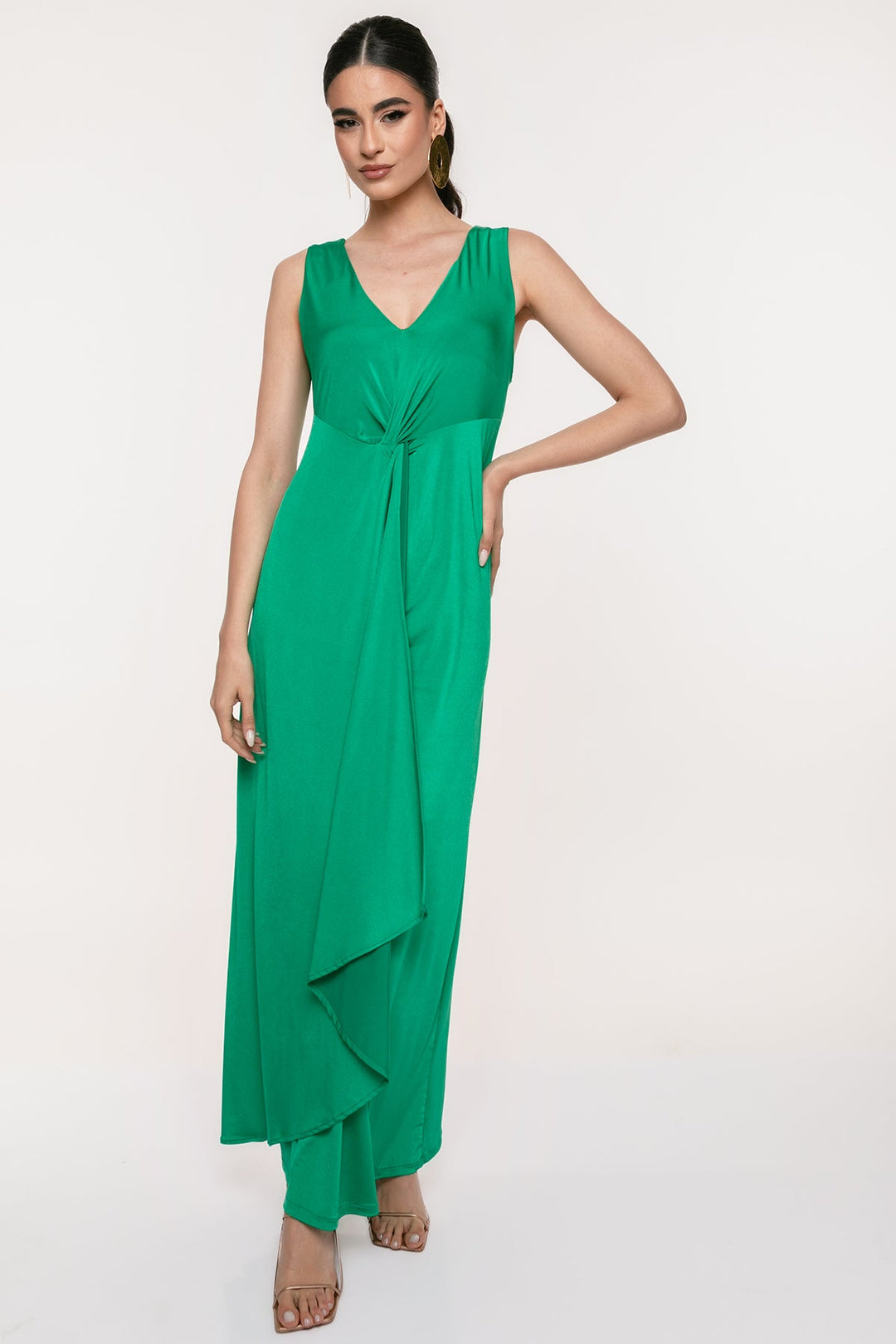 Φόρεμα μάξι με V λαιμόκοψη Coelia - A Collection Boutique