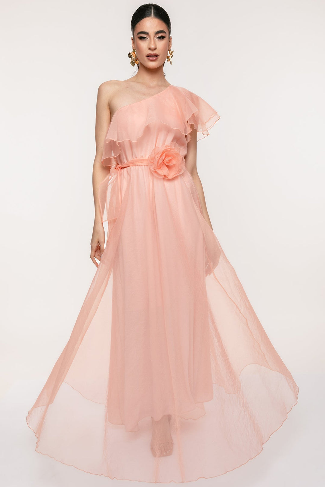Φόρεμα μάξι οργάντζα Coelia - A Collection Boutique