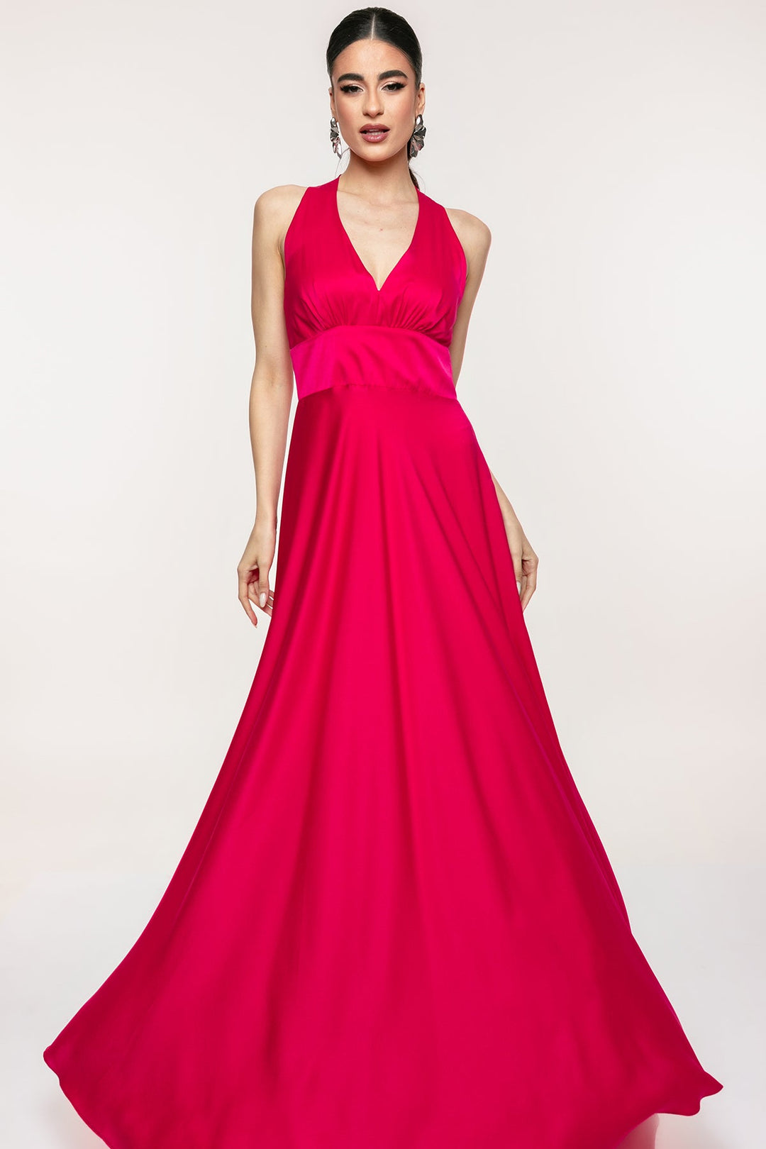 Φόρεμα μάξι σατέν Coelia - A Collection Boutique