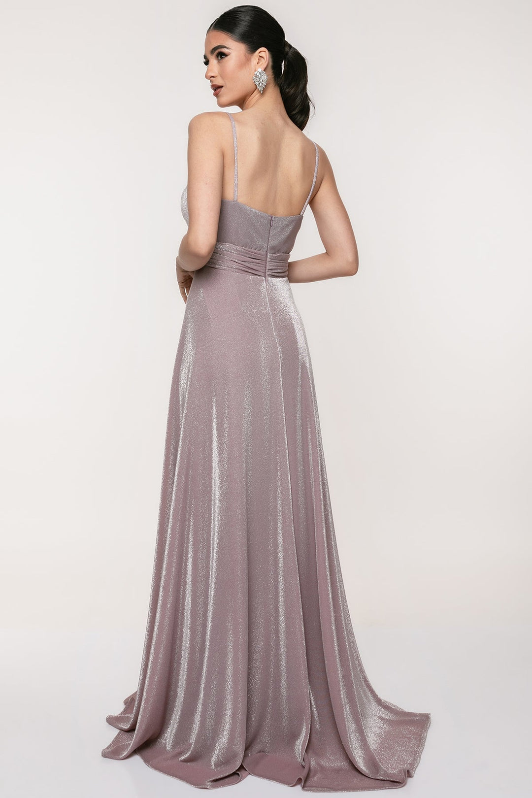 Μάξι φόρεμα glitter κρουαζέ A Collection Boutique - A Collection Boutique