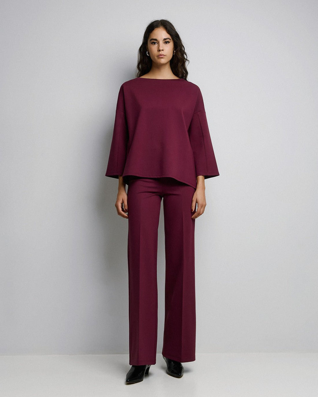 Μπλούζα με χαμόγελο λαιμόκοψη Access Fashion