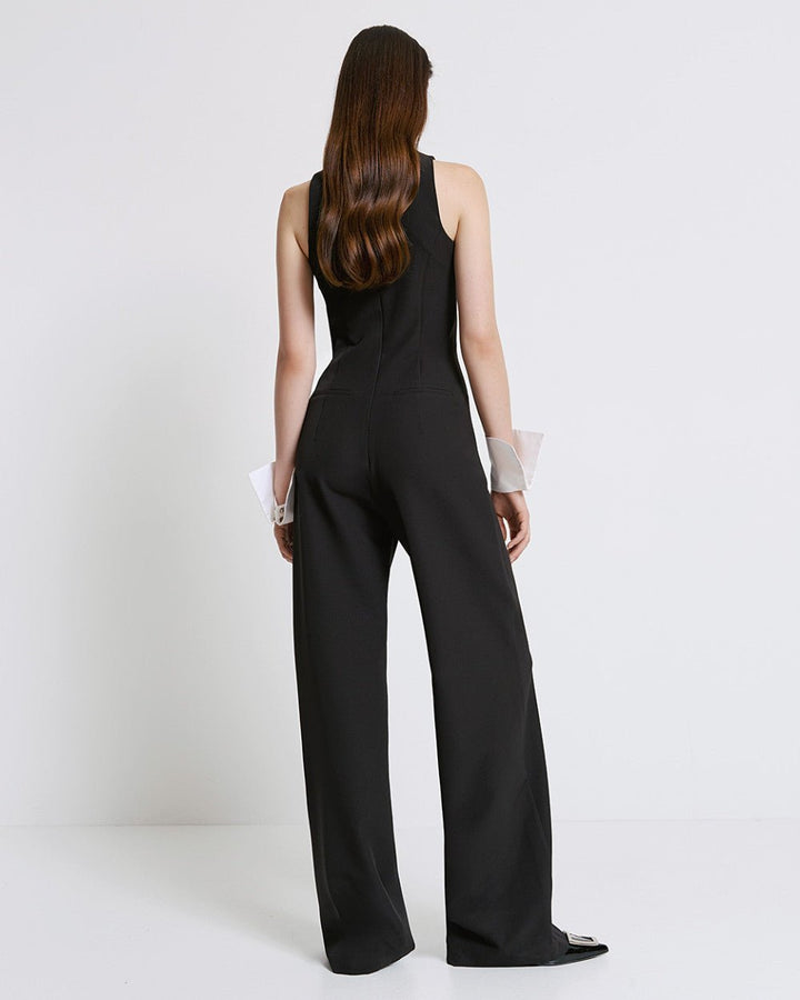 Ολόσωμη φόρμα με γιακά και μανσέτες Access Fashion