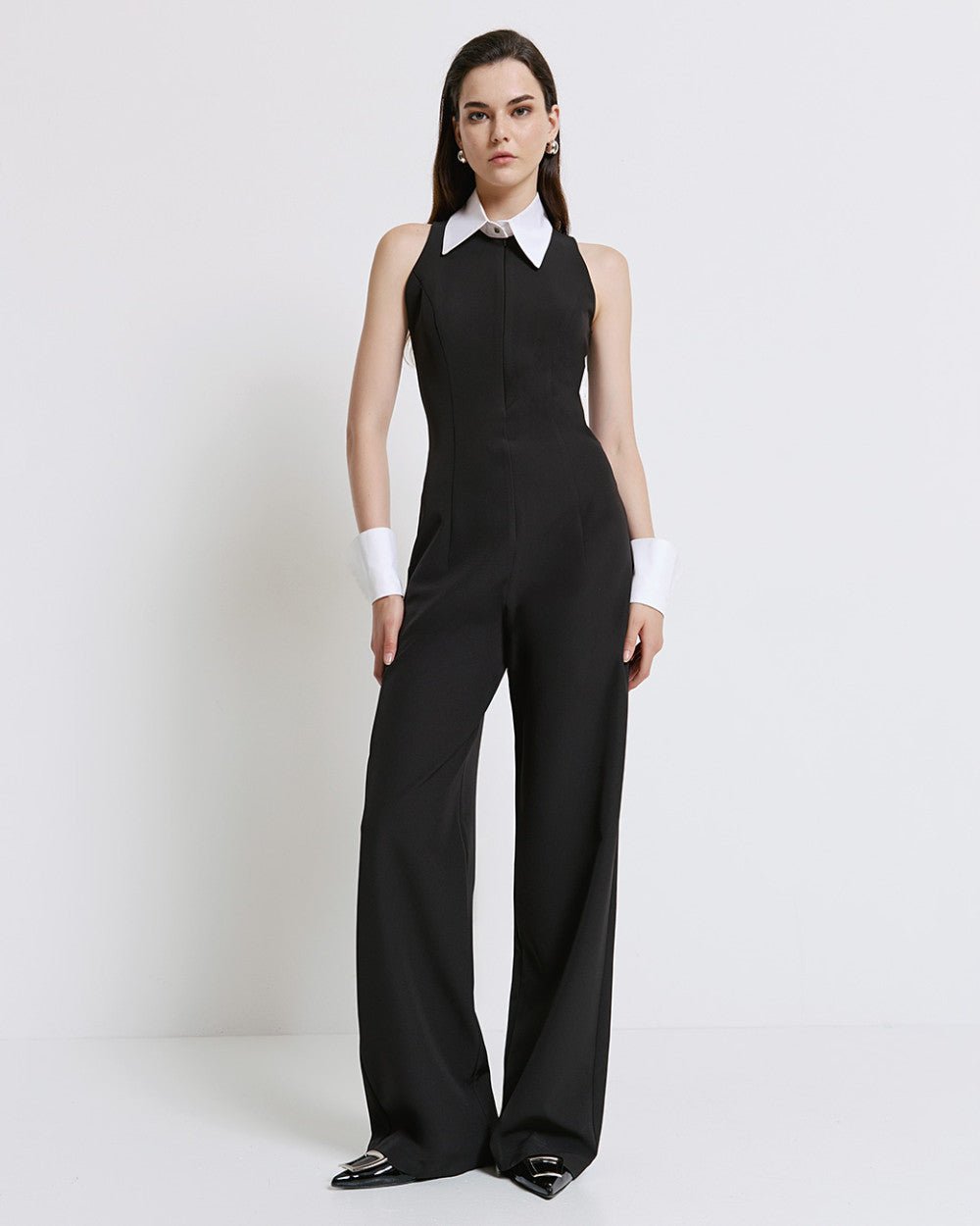Ολόσωμη φόρμα με γιακά και μανσέτες Access Fashion