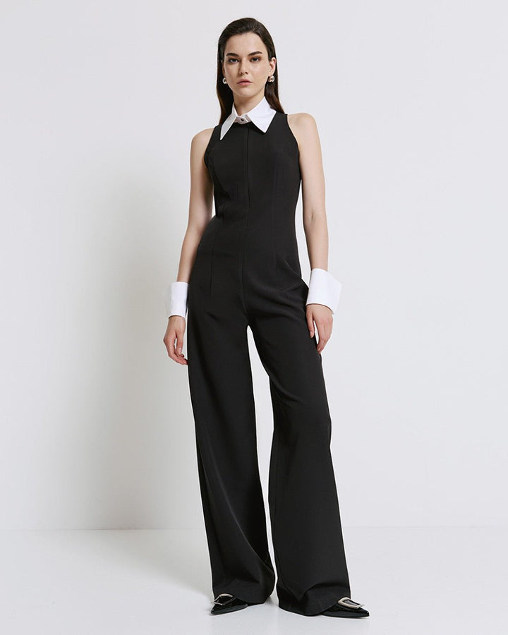Ολόσωμη φόρμα με γιακά και μανσέτες Access Fashion