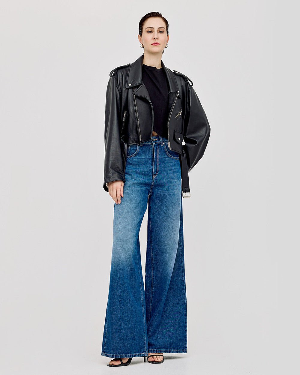 Παντελόνι denim φαρδύ Access Fashion - A Collection Boutique