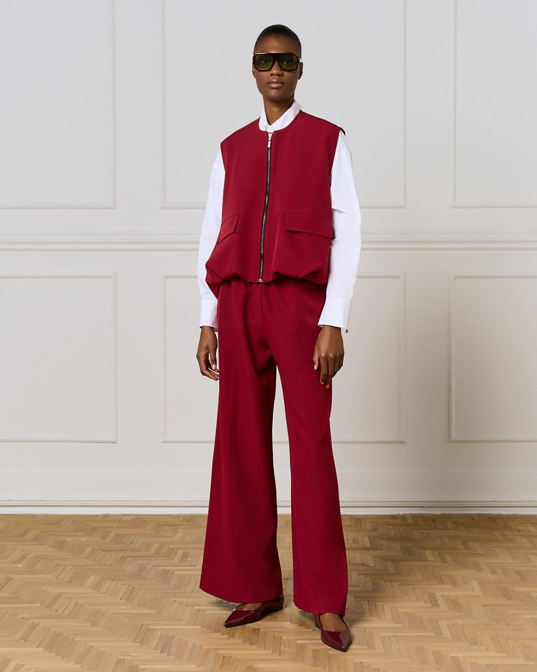 Παντελόνι με λάστιχο και τσέπες Access Fashion