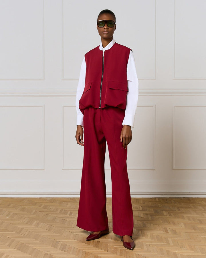 Παντελόνι με λάστιχο και τσέπες Access Fashion