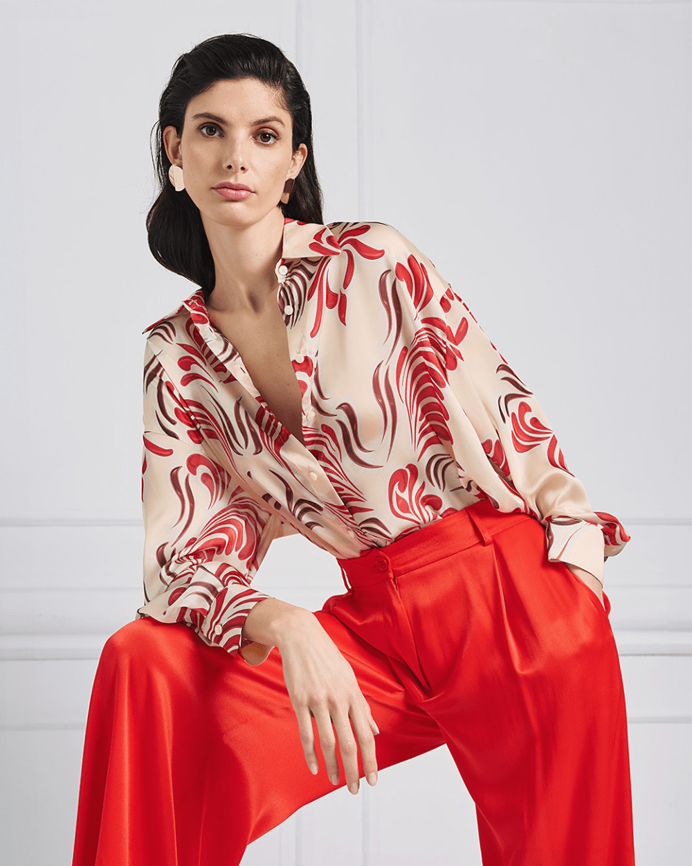 Πουκάμισο εμπριμέ Access Fashion - A Collection Boutique