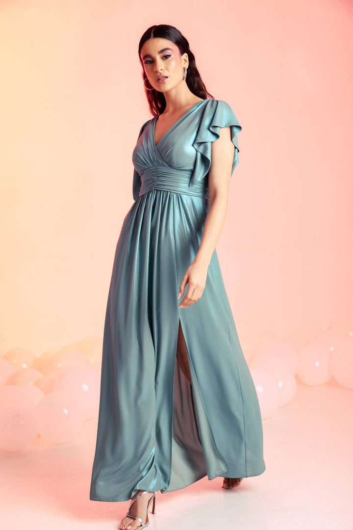 Φόρεμα μάξι μεταλλιζέ Coelia - A Collection Boutique