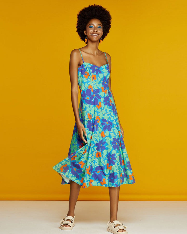 Φόρεμα floral τιράντες Access Fashion - A Collection Boutique