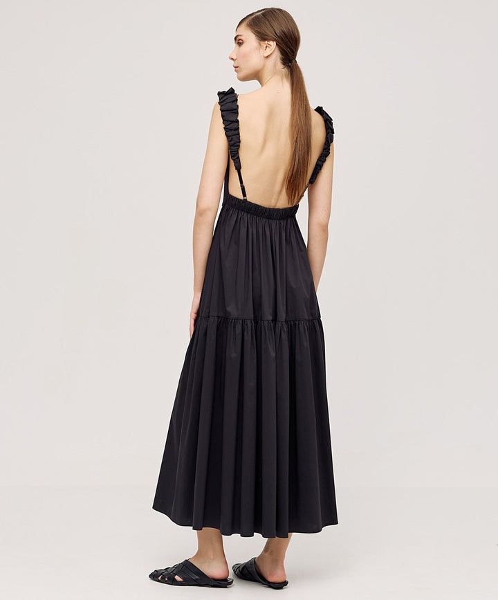 Φόρεμα ποπλίνα με τιράντες Access Fashion - A Collection Boutique