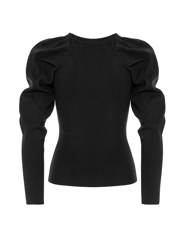 Μπλούζα πλεκτή με τετράγωνο ντεκολτέ Access Fashion - A Collection Boutique