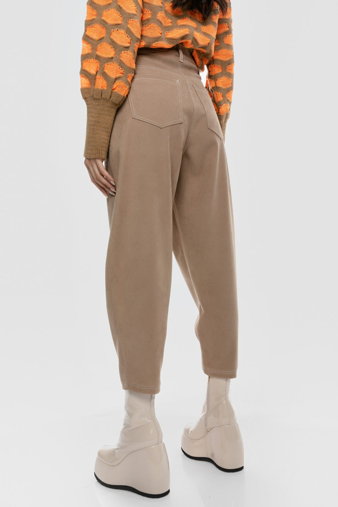 Παντελόνι slouchy Figaro Fashion