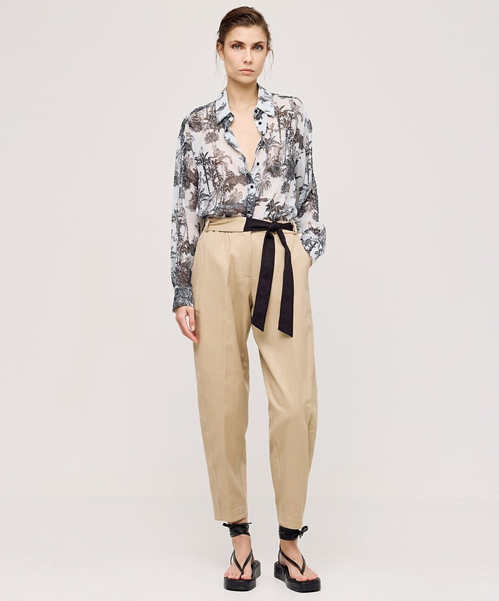 Παντελόνι slouchy με ζώνη Access Fashion - A Collection Boutique