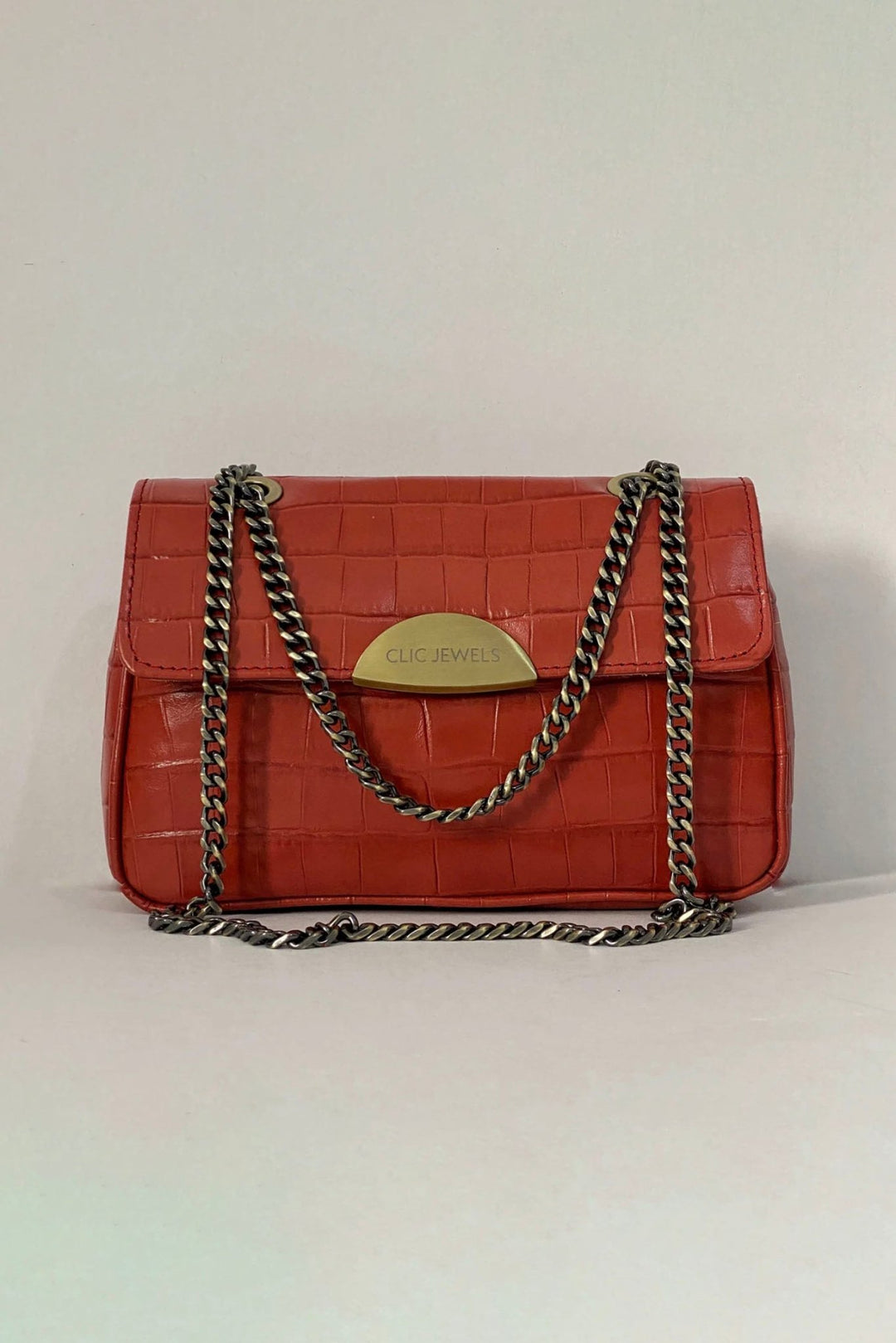 Τσάντα Neira Ruby Red Mini Clic Jewels - A Collection Boutique