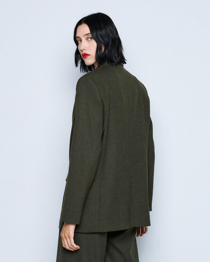 Σακάκι oversized με τσέπες Access Fashion