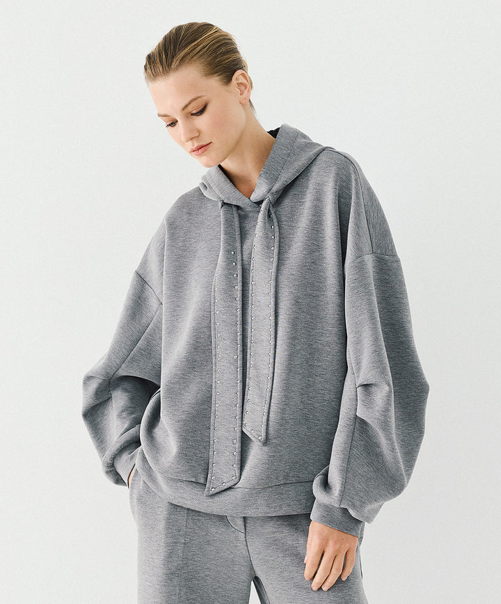 Φούτερ με κουκούλα και τρουκς Access Fashion