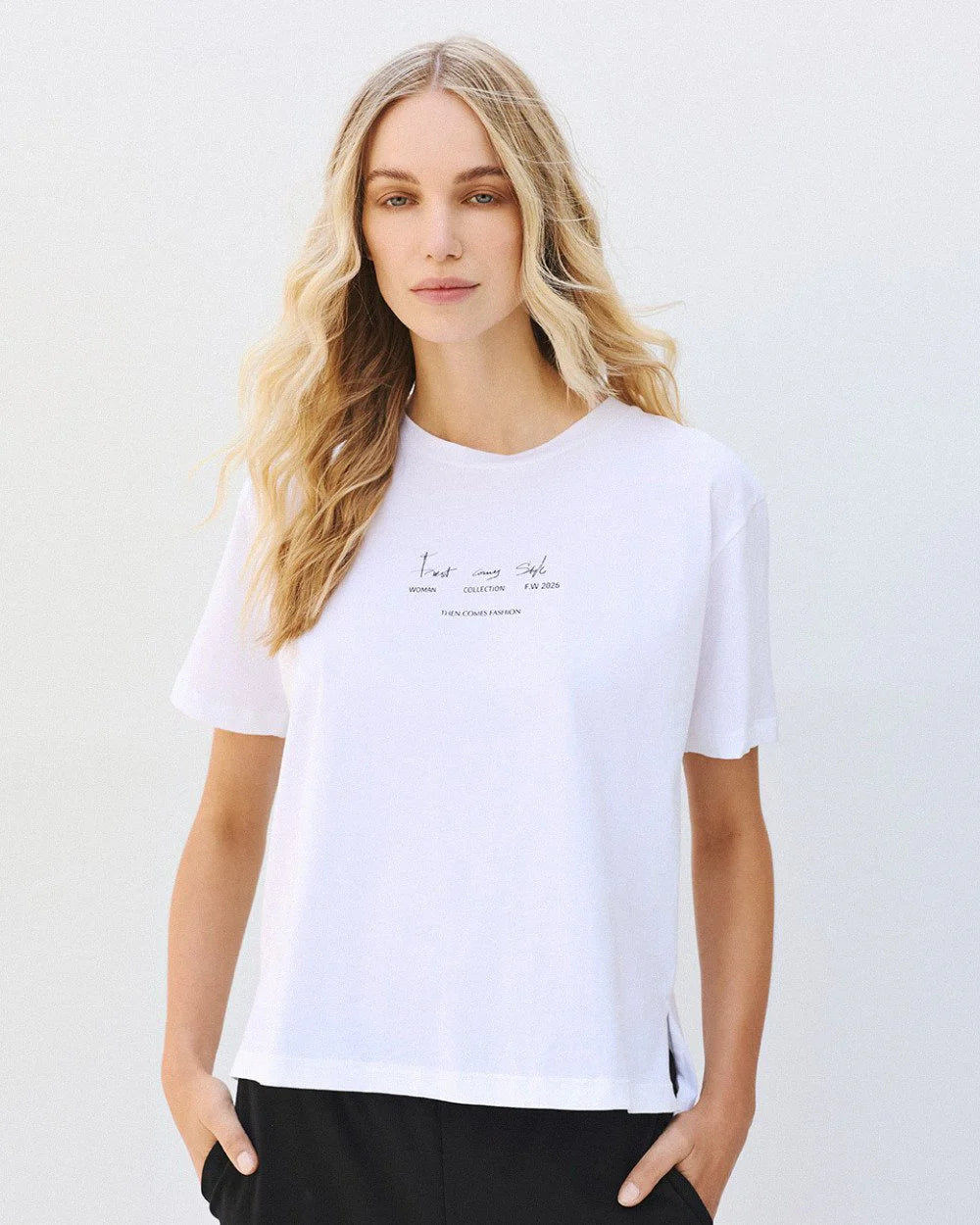 T-shirt με τύπωμα Access Fashion