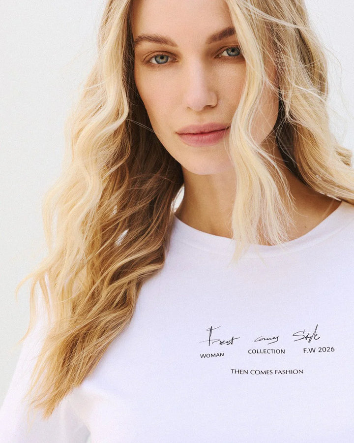 T-shirt με τύπωμα Access Fashion