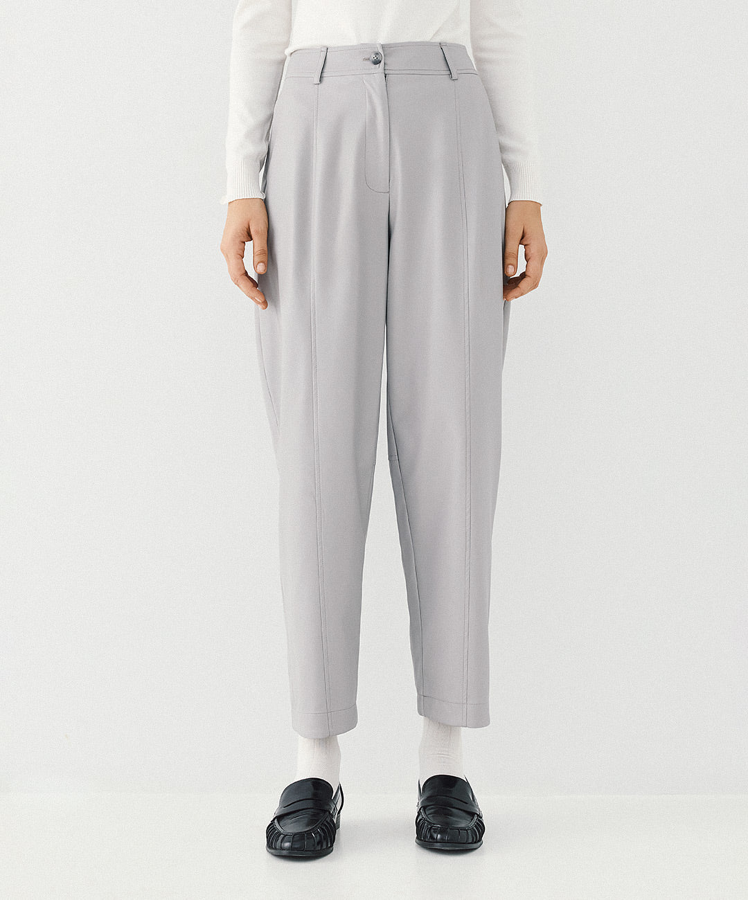 Παντελόνι όψης δέρματος Access Fashion