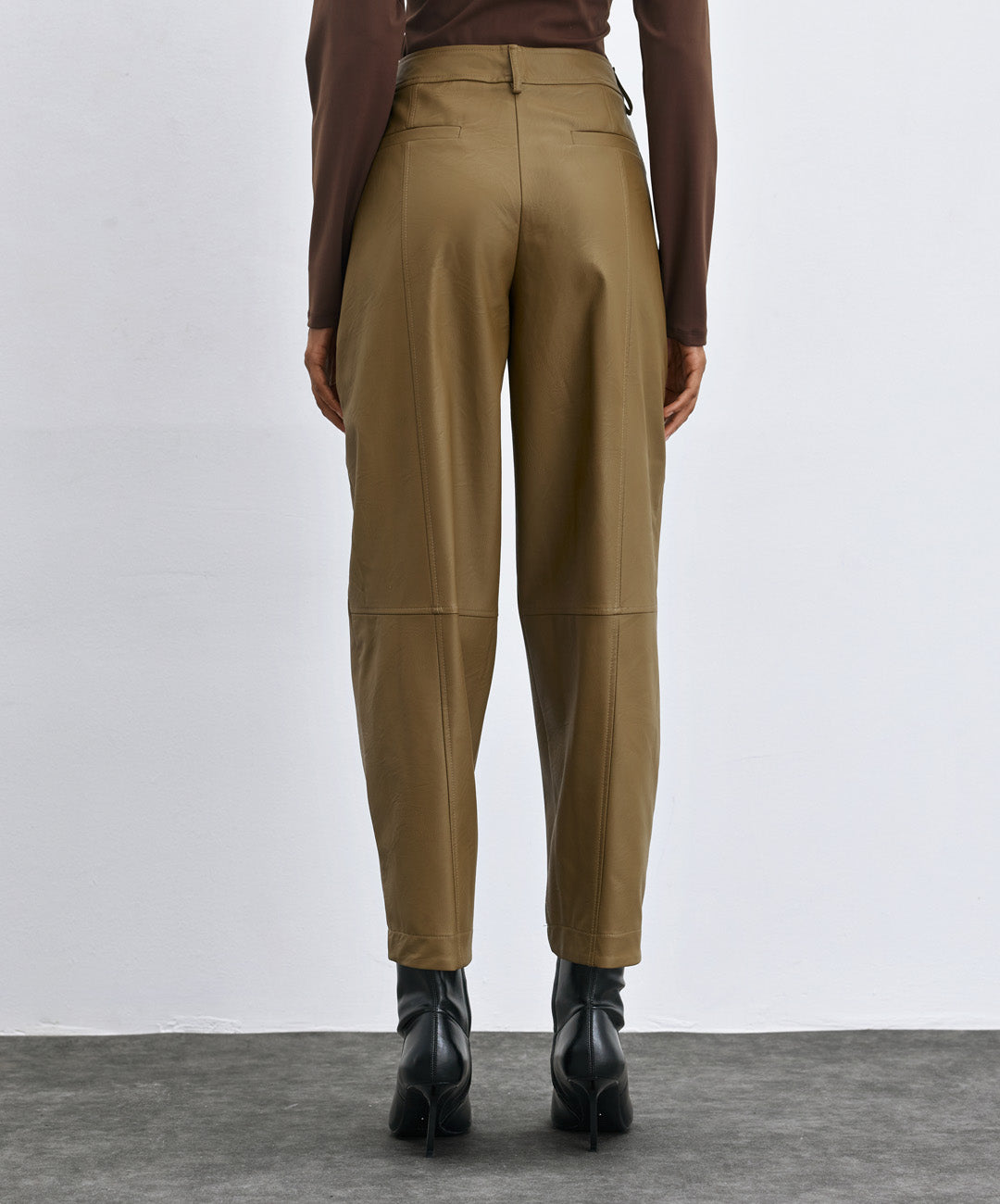 Παντελόνι όψης δέρματος Access Fashion