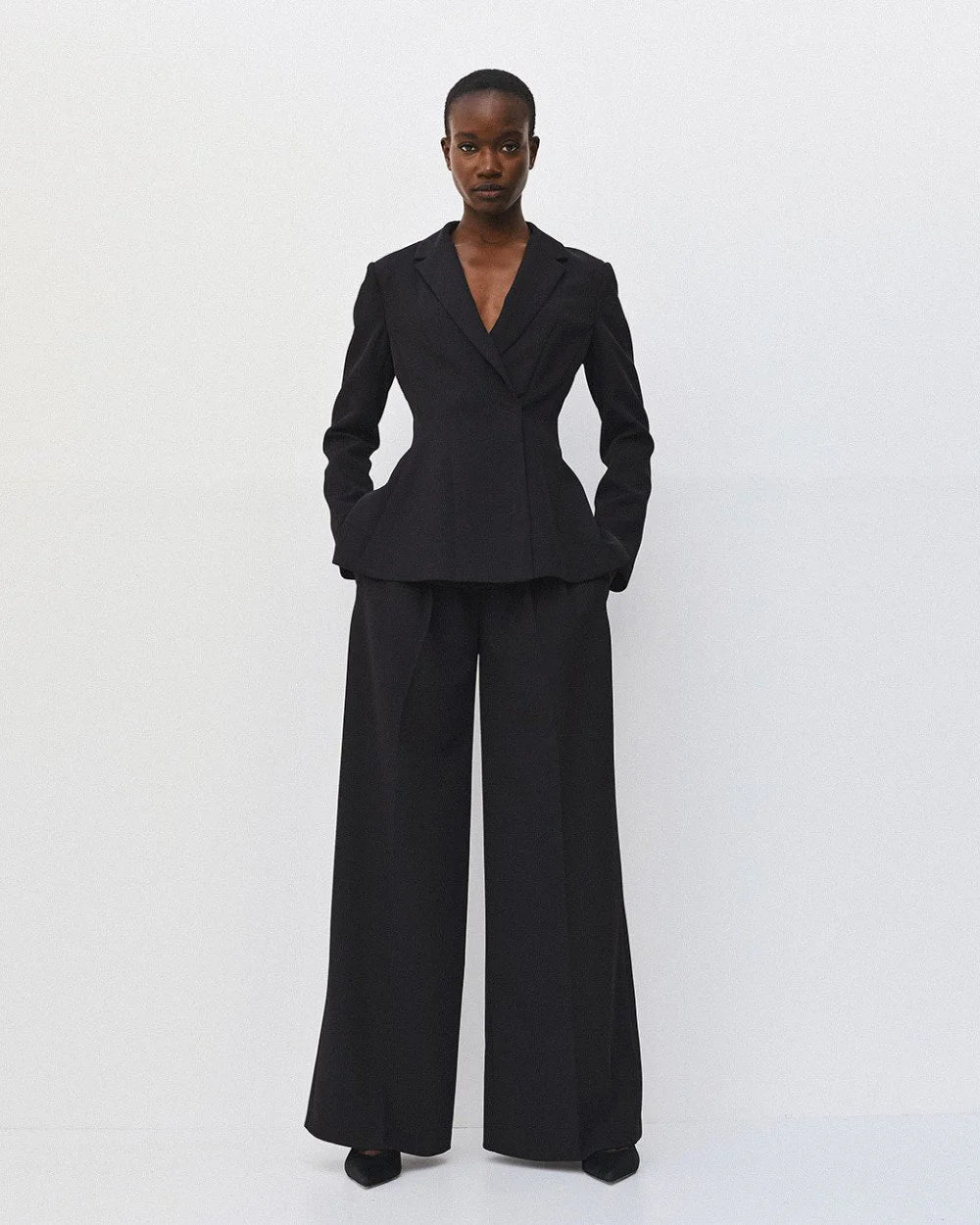 Παντελόνα με πιέτες Access Fashion