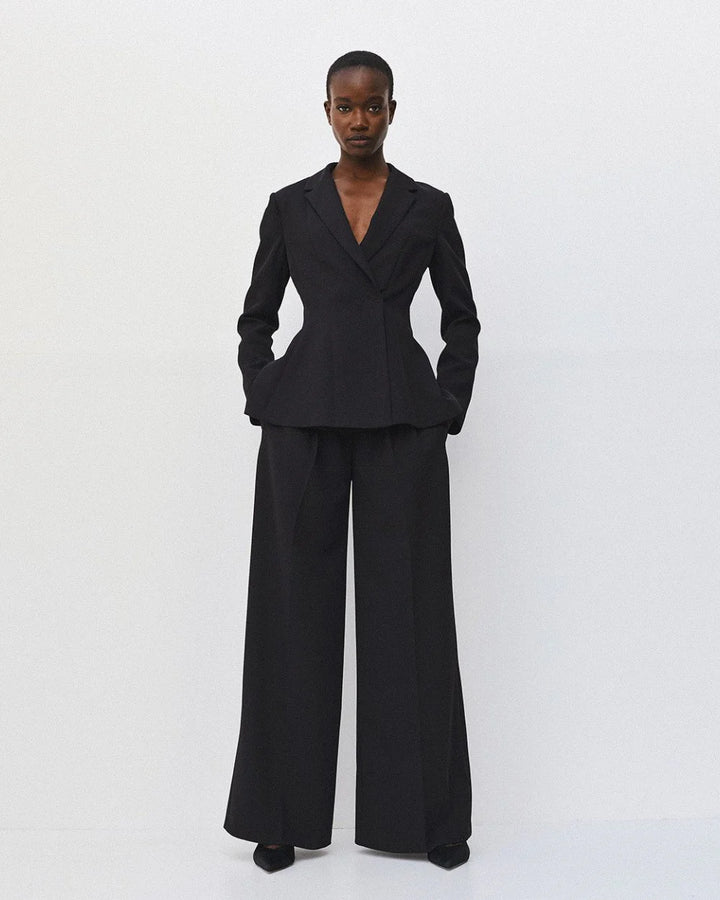 Παντελόνα με πιέτες Access Fashion
