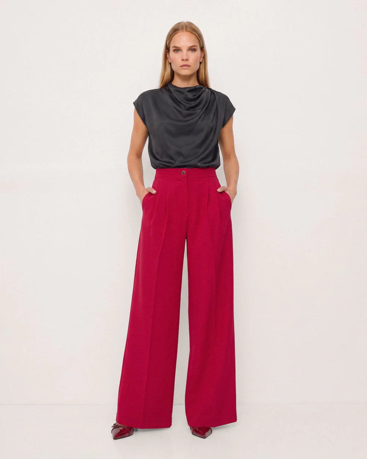 Παντελόνα με πιέτες Access Fashion