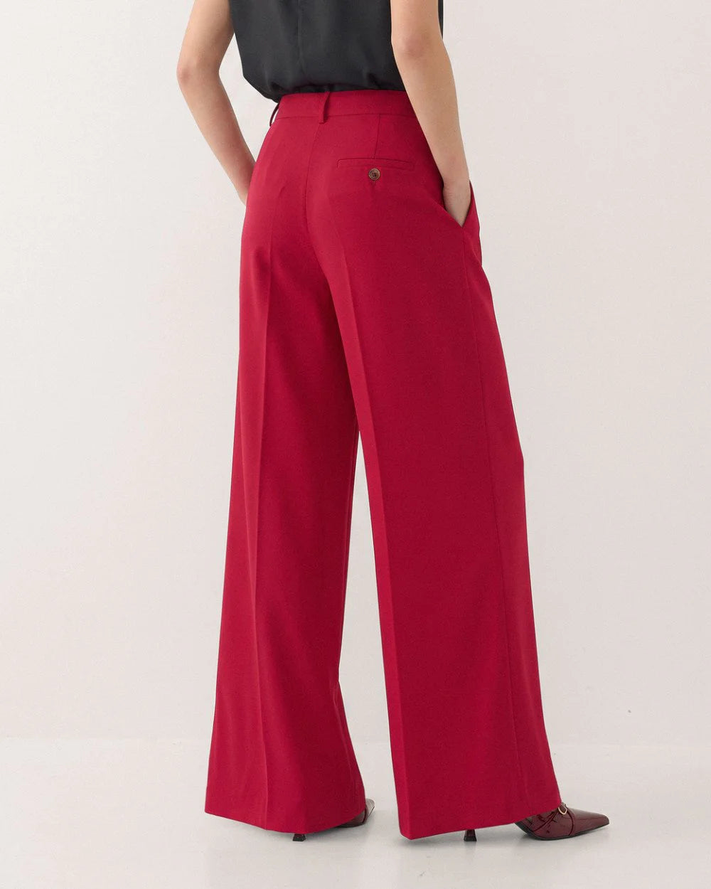 Παντελόνα με πιέτες Access Fashion
