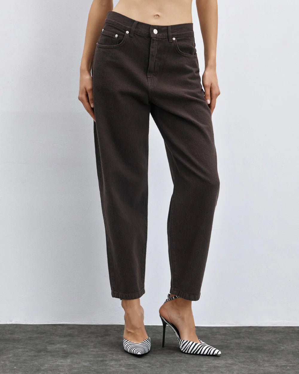Παντελόνι denim carrot Access Fashion