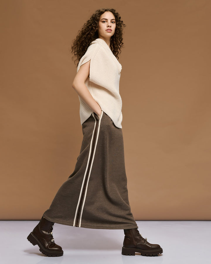 Φούστα μακριά με φάσες Access Fashion