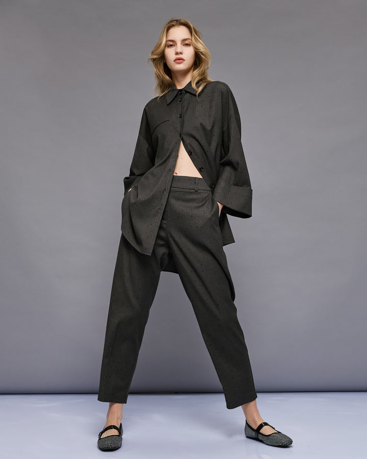 Παντελόνι με στρας Access Fashion