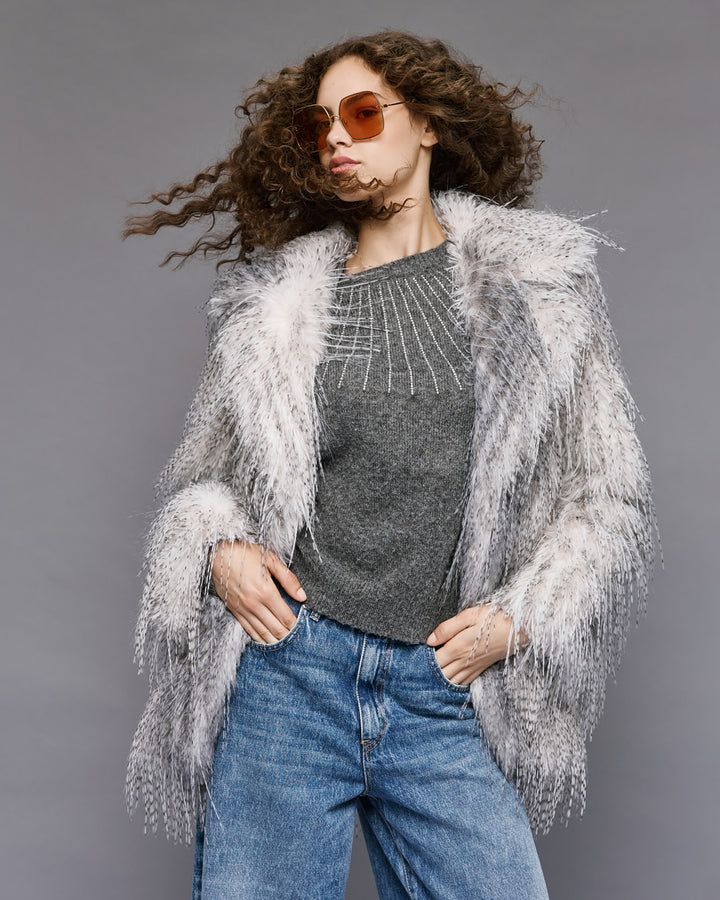 Γούνα με μακριά τρίχα Access Fashion