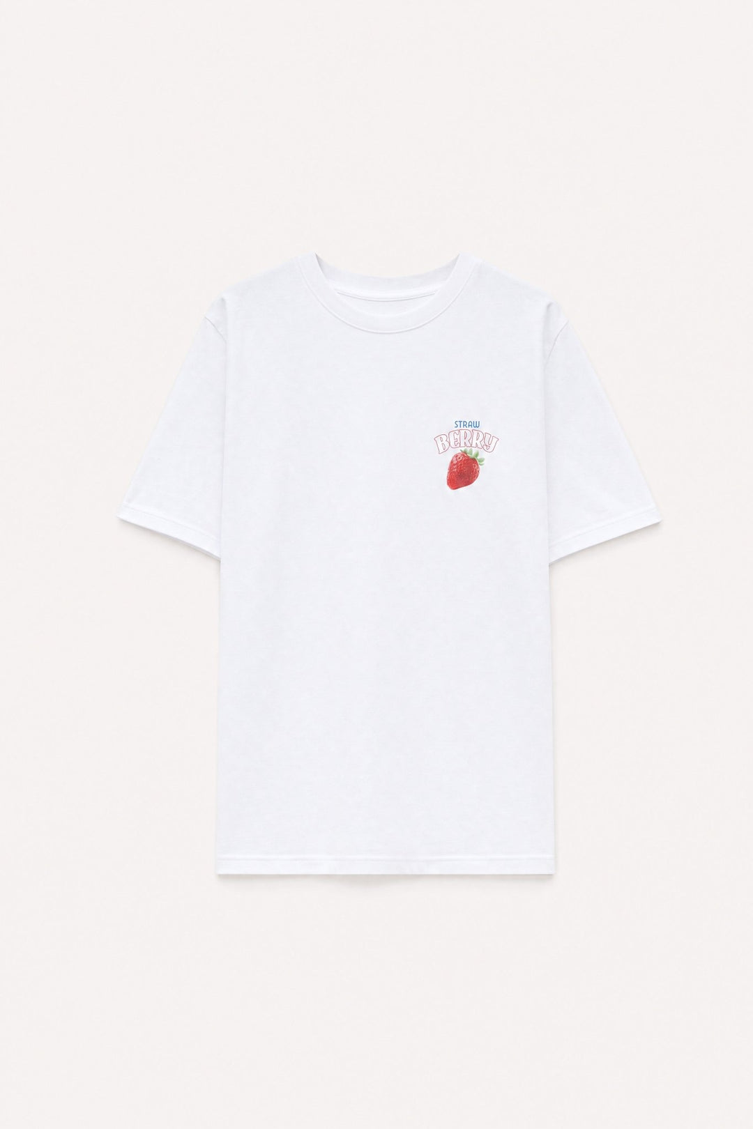 Βαμβακερό t-shirt με strawberry print Lumina