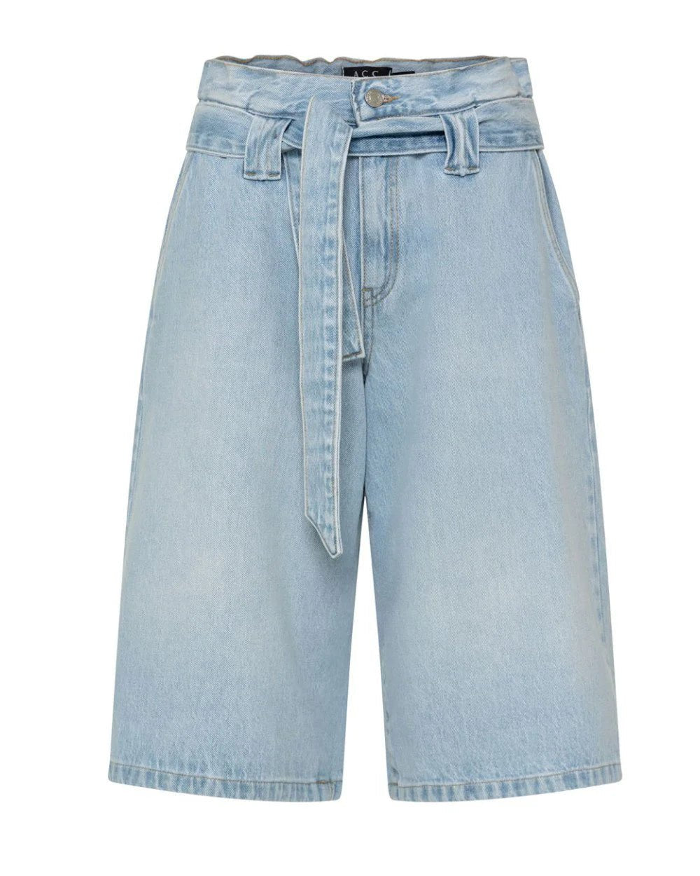 Βερμούδα denim με ζώνη Access Fashion