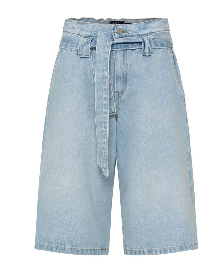Βερμούδα denim με ζώνη Access Fashion