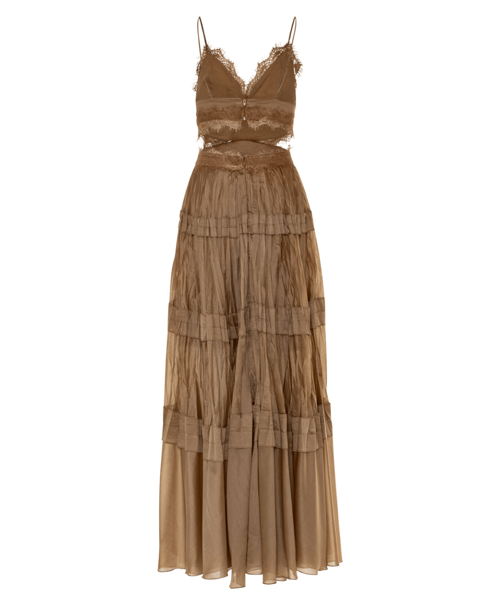Φόρεμα μάξι με ανοίγματα και δαντέλα Access Fashion