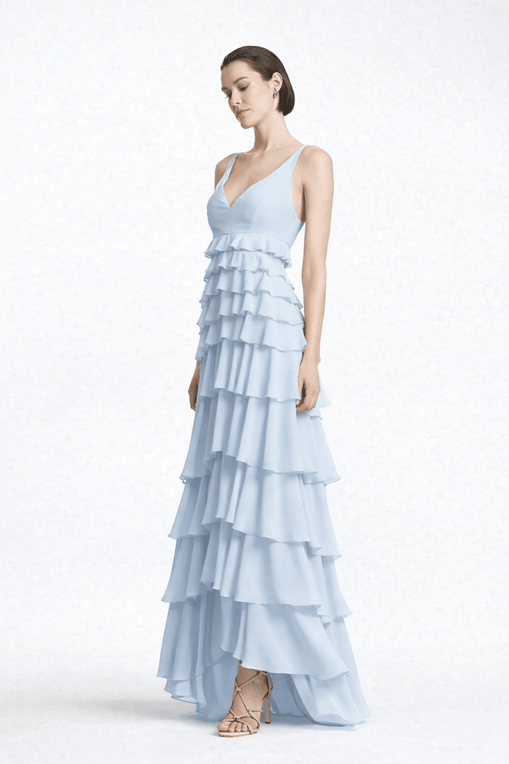 Φόρεμα μάξι με βολάν Access Fashion
