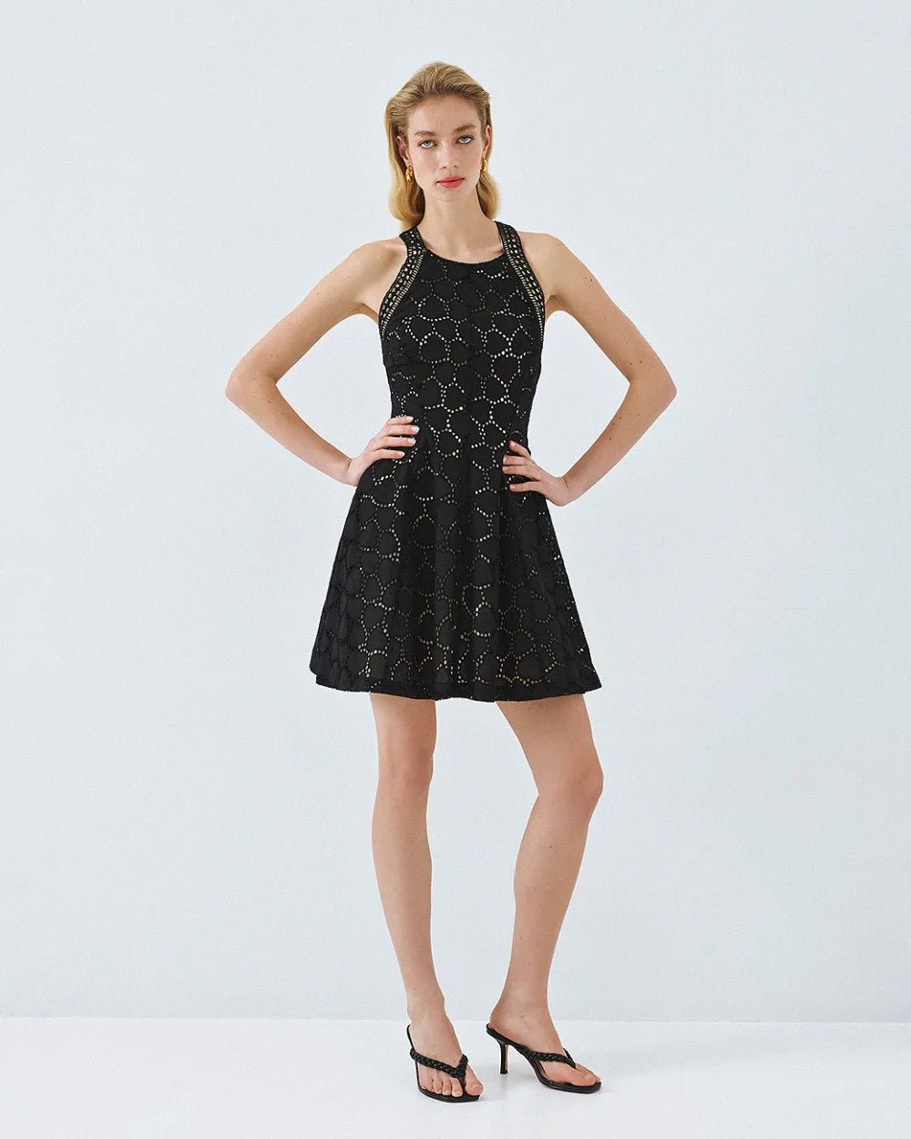 Φόρεμα μίνι broderie Access Fashion