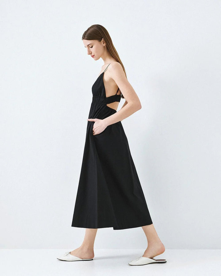 Φόρεμα μίντι με τιράντες Access Fashion