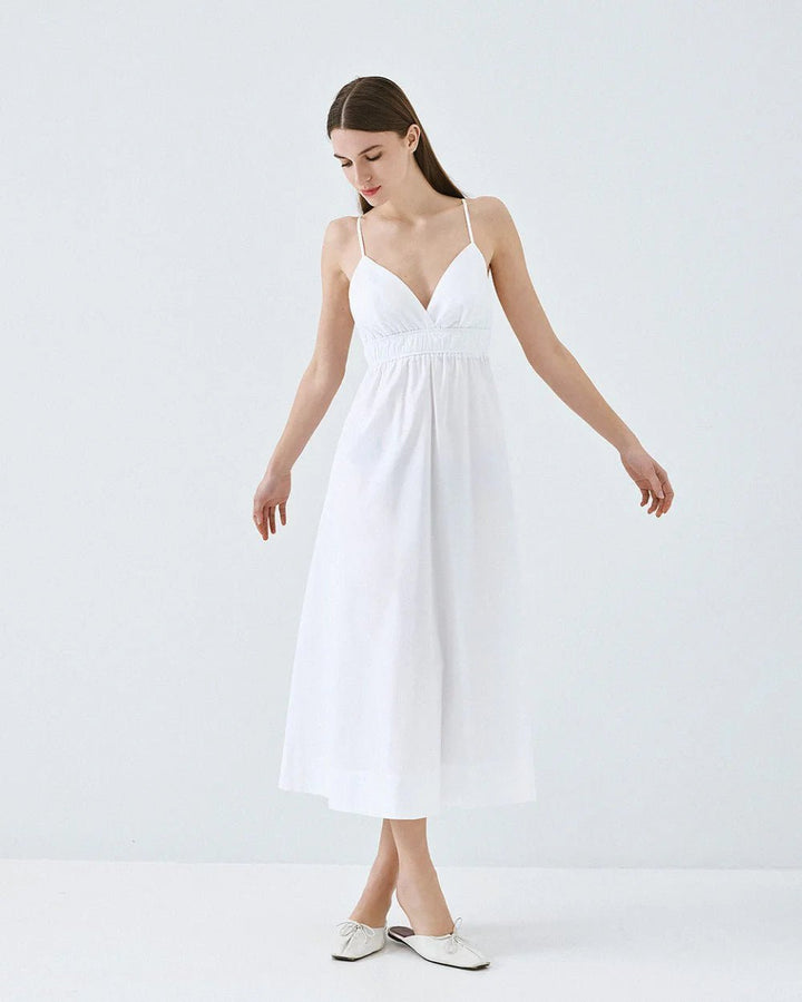 Φόρεμα μίντι με τιράντες Access Fashion