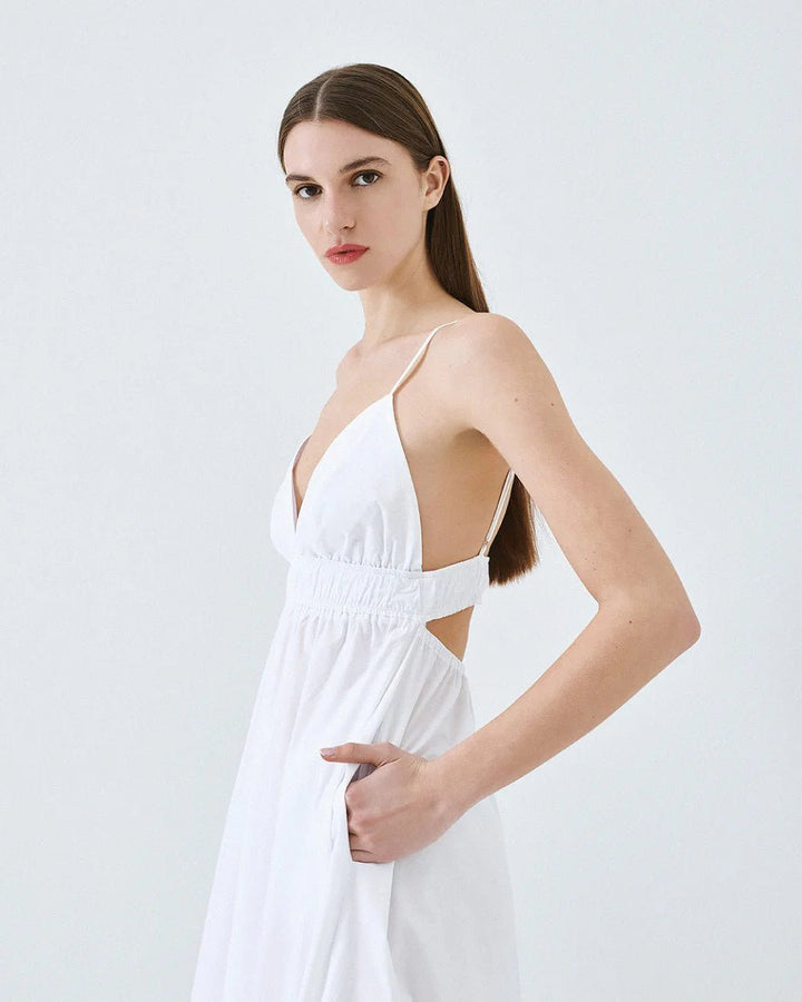 Φόρεμα μίντι με τιράντες Access Fashion