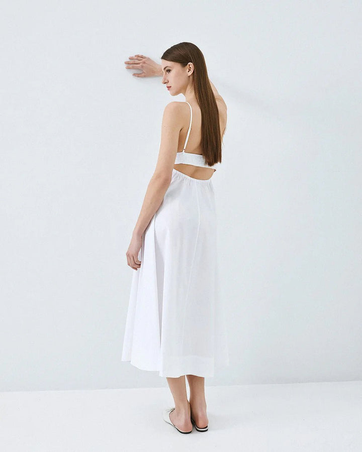 Φόρεμα μίντι με τιράντες Access Fashion