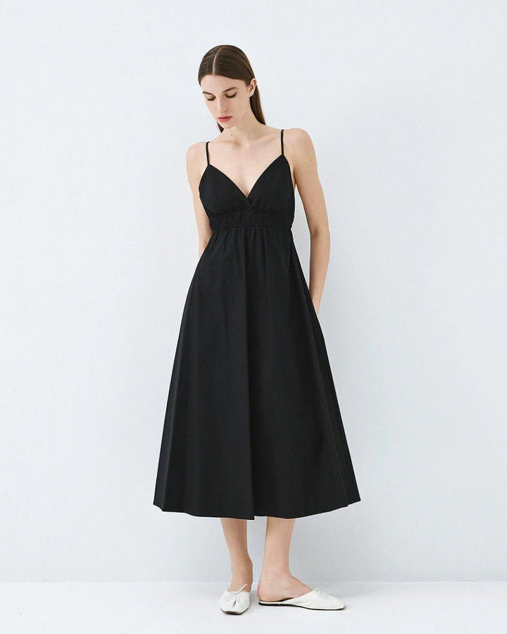 Φόρεμα μίντι με τιράντες Access Fashion