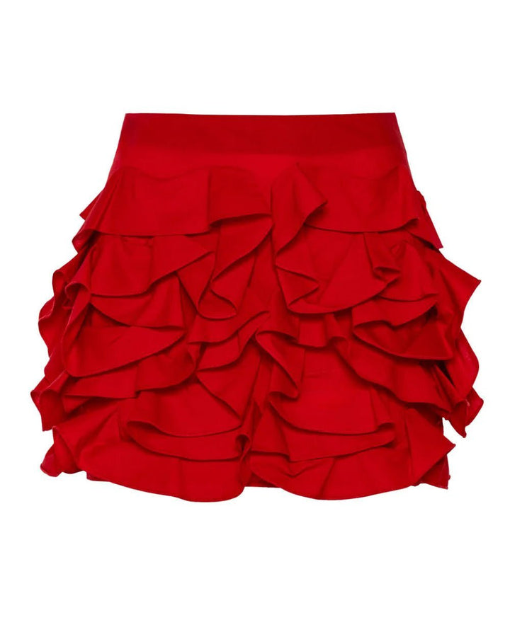 Φούστα μίνι με βολάν Access Fashion