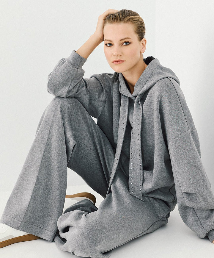 Φούτερ με κουκούλα και τρουκς Access Fashion
