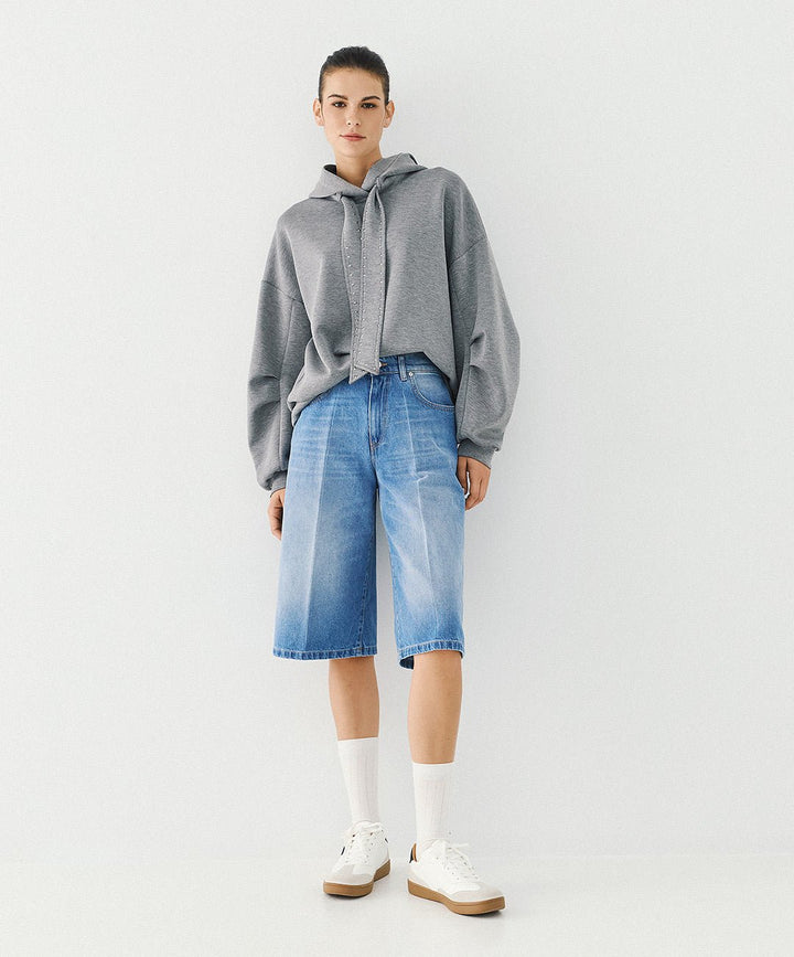 Φούτερ με κουκούλα και τρουκς Access Fashion
