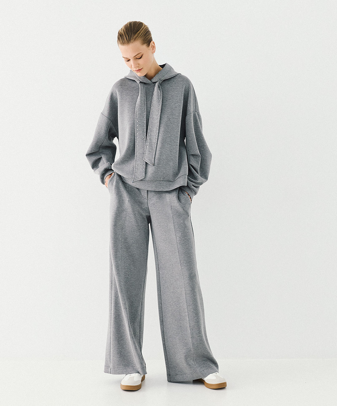 Φούτερ με κουκούλα και τρουκς Access Fashion