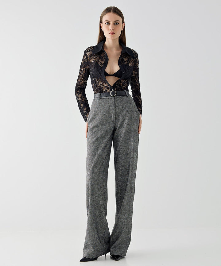 Κοστούμι σακάκι και παντελόνι tweed Access Fashion